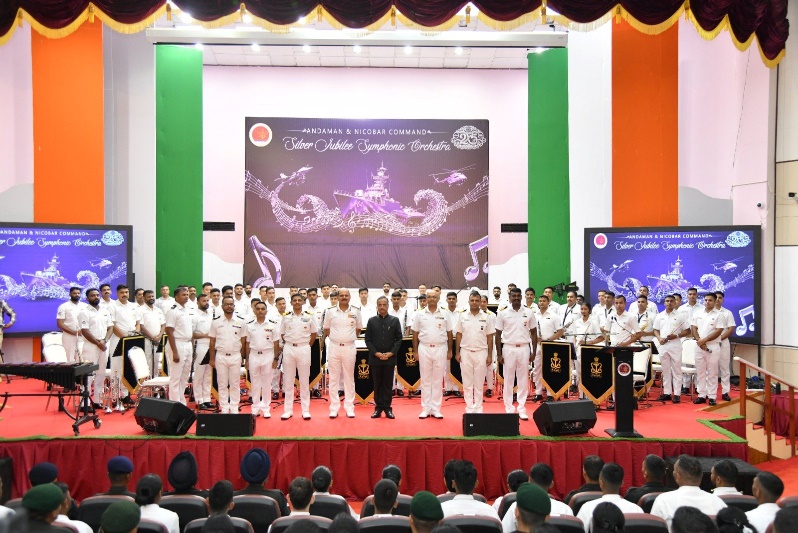 Naval Symphonic Orchestra Performance Marks A&N Command Silver Jubilee