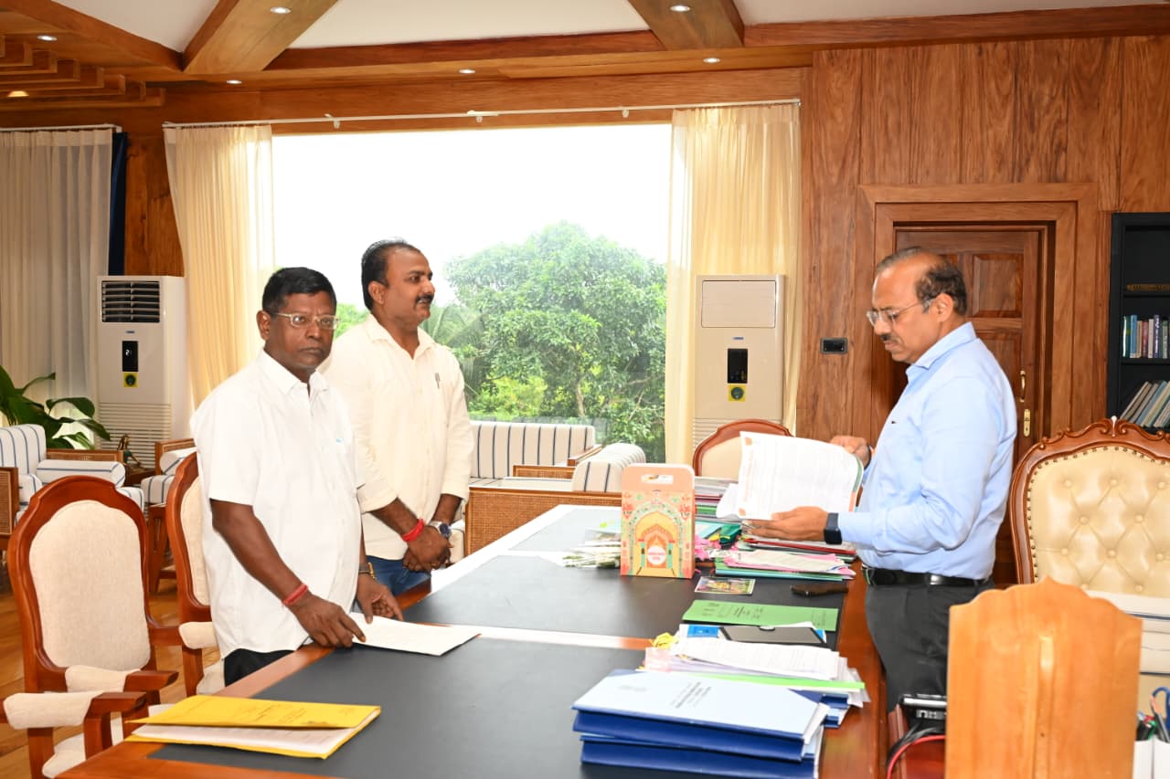 BJP City District President Raises LPG Distribution Issue with Chief Secretary