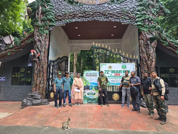 Wildlife Week: On-the-Spot Photography Event Held at Chidiyatapu