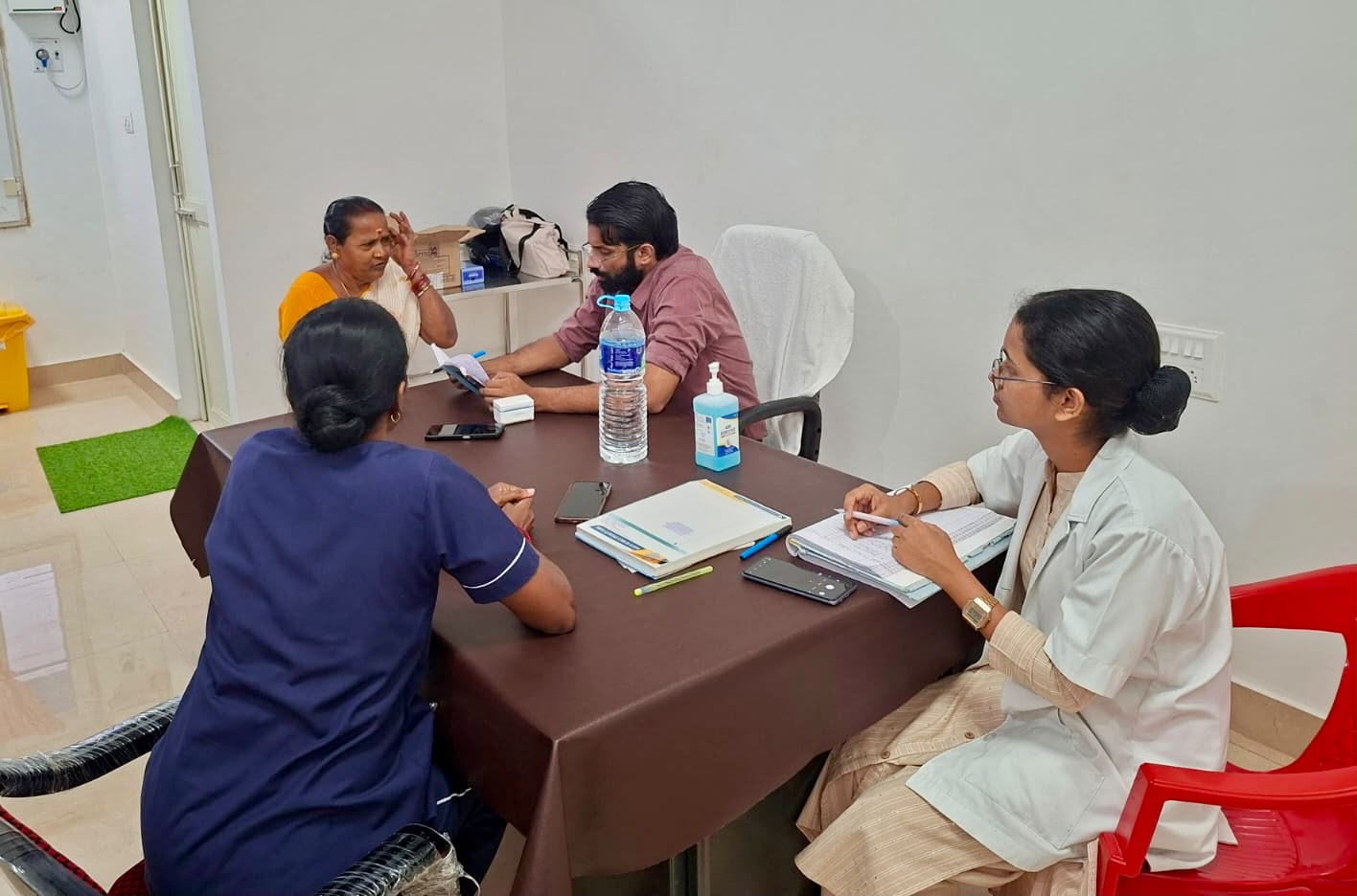 Neurology Super-Speciality Health Camp Held at PHC Garacharma