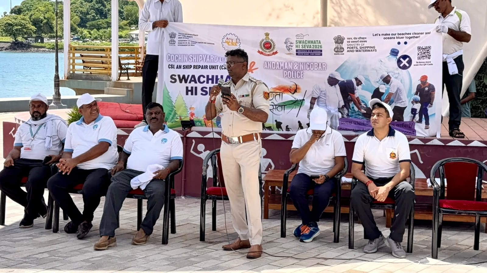 CANSRU Organises Swachhata Hi Seva Cleanliness Drive at Corbyn’s Cove