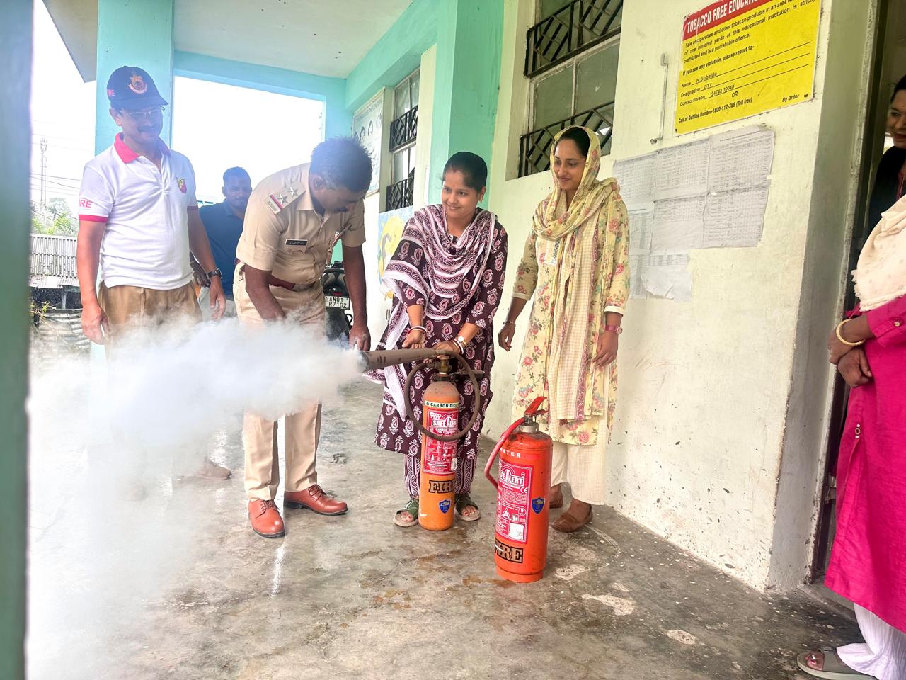 Fire Safety and Disaster Awareness Training Held at GMS South Creek, Baratang