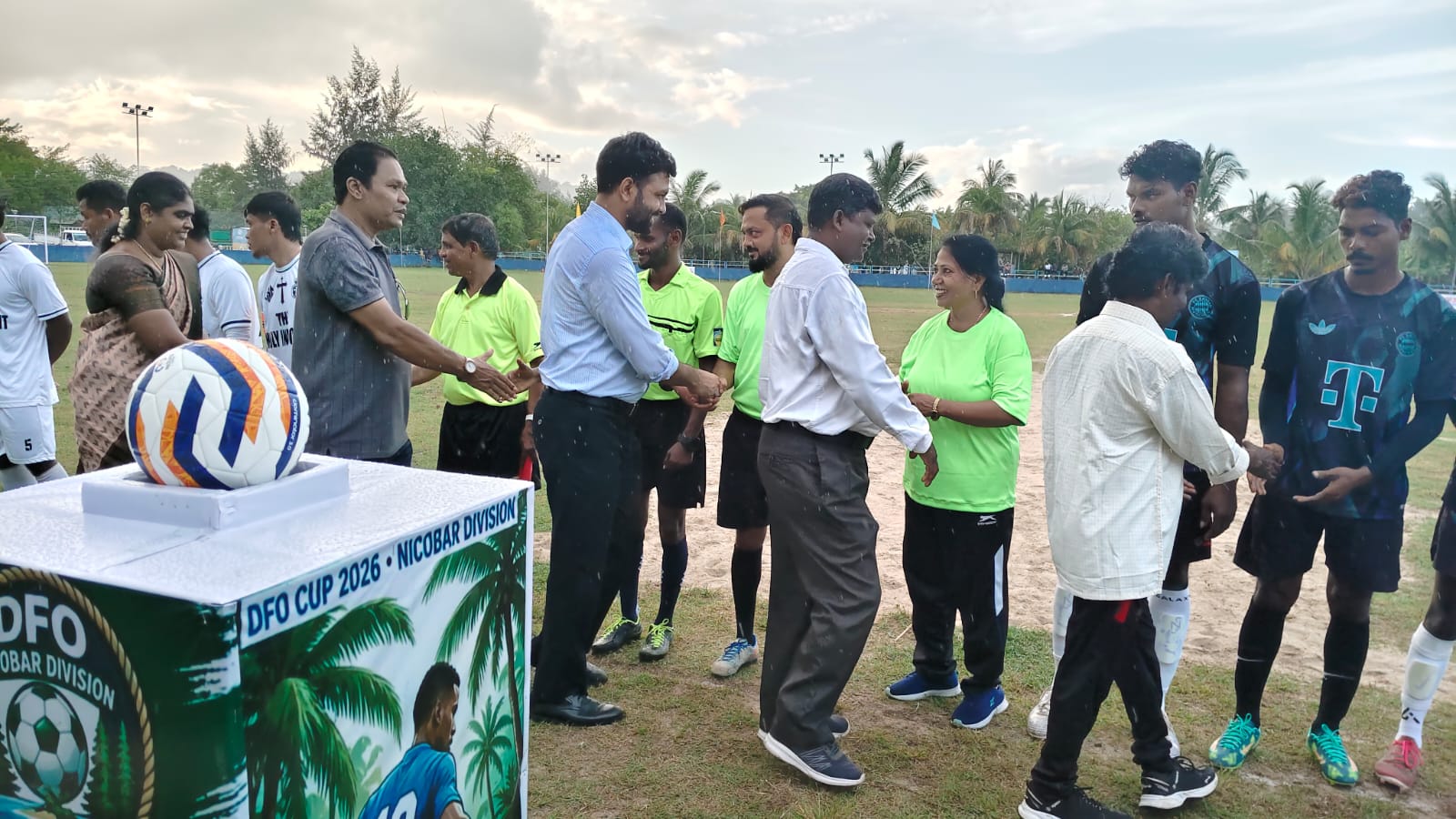 DFO Football Cup 2026 Kicks Off at Campbell Bay