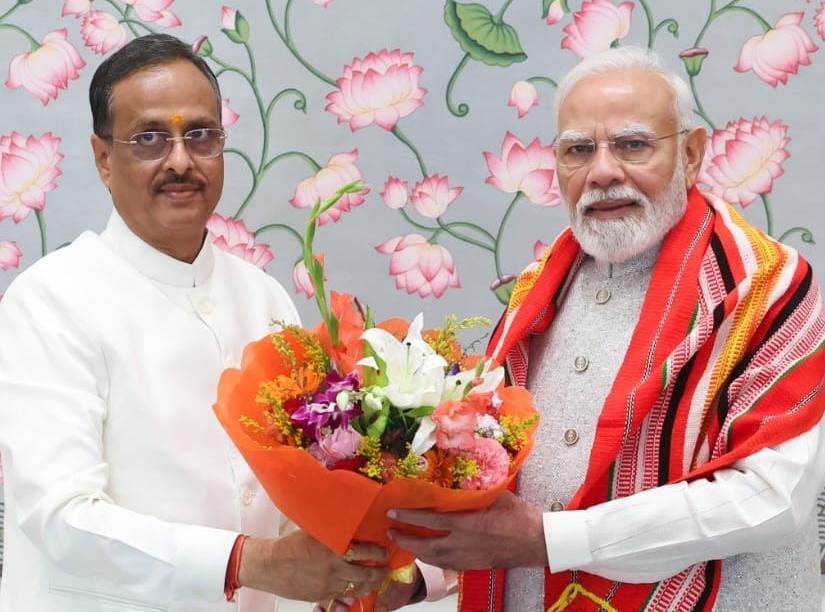 Lt. Governor Dr. Dinesh Sharma Meets PM Narendra Modi, Discusses Development Projects in A&N Islands