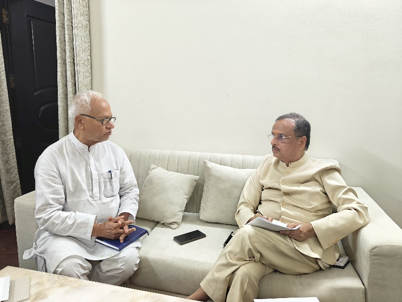 Bishnu Pada Ray Calls on A&N Lt. Governor in Delhi